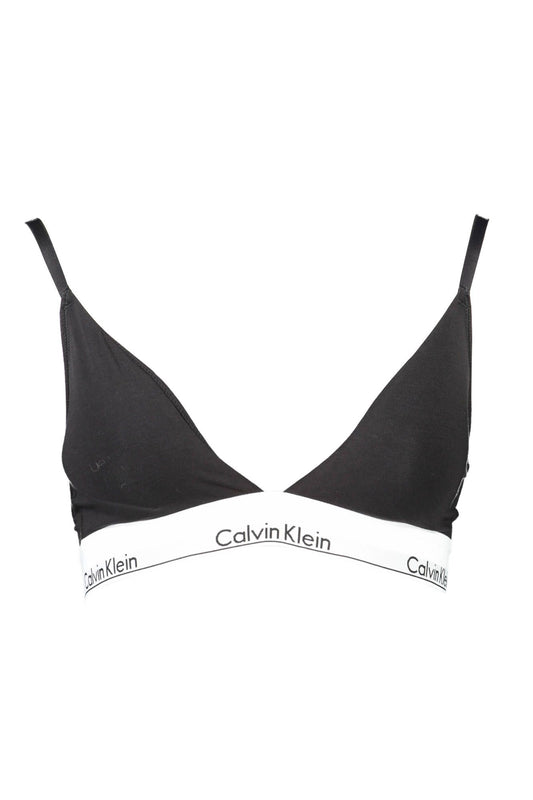 Black Cotton Women Triangle Bra