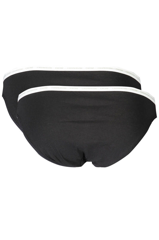 Black Cotton Women Brief