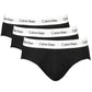 Black Cotton Men Brief