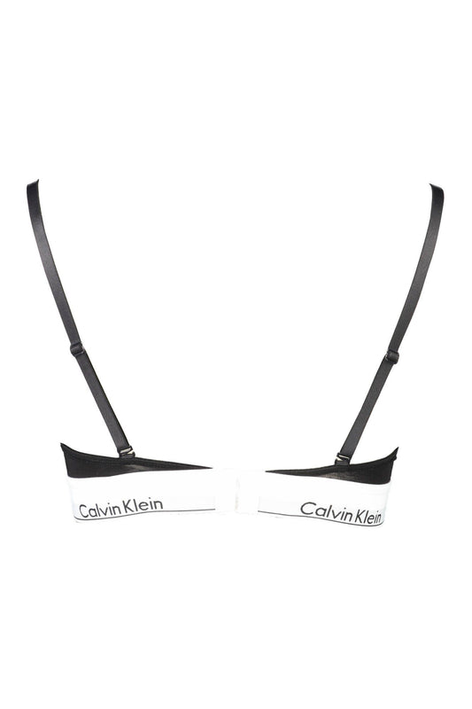 Black Cotton Women Triangle Bra