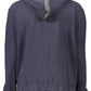 Blue Cotton Women Sweater