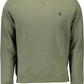 Green Cotton Men Sweater