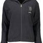 Black Cotton Women Hoodie