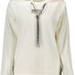 White Cotton Women Sweater