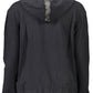 Black Cotton Women Hoodie