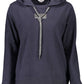 Blue Cotton Women's Sweater