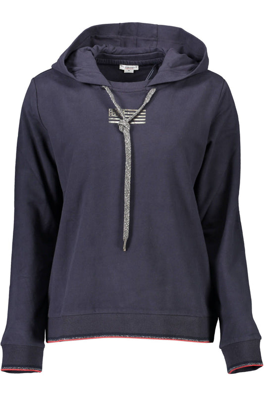 Blue Cotton Women's Sweater