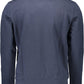 Blue Cotton Men Sweater