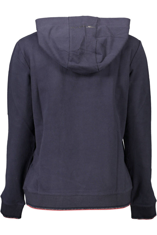 Blue Cotton Women's Sweater