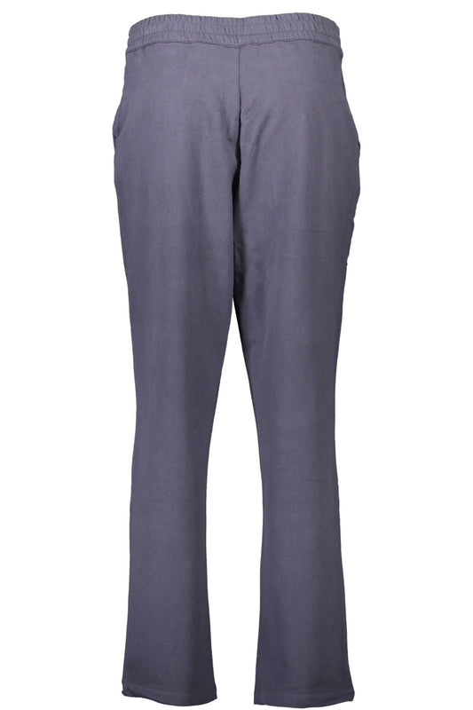 Blue Cotton Women Sports Pants
