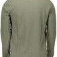Green Cotton Mens Polo Shirt