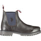 Brown Polyester Men Boot