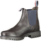 Brown Polyester Men Boot
