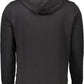 Black Cotton Men Sweater