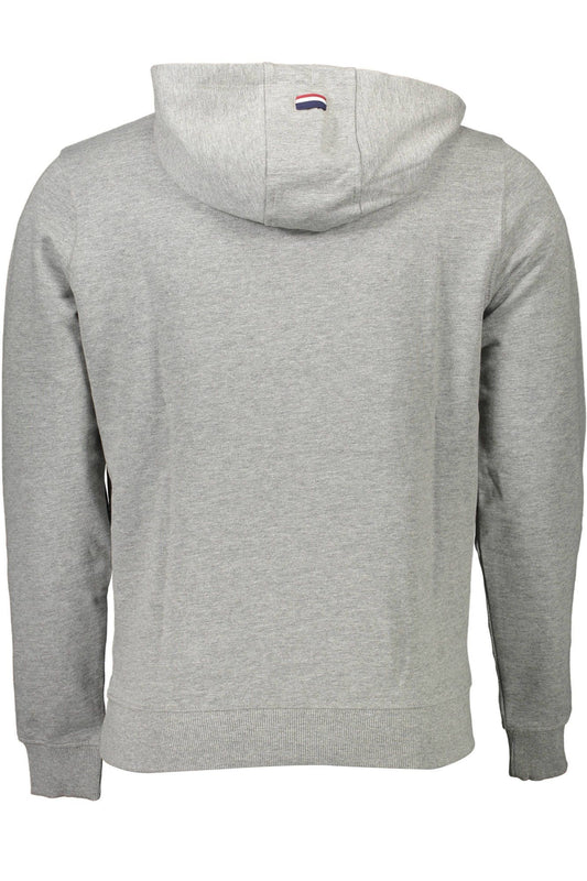Gray Cotton Men Sweater