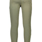Green Cotton Men Trouser
