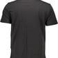 Black Cotton Men T-Shirt