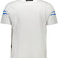 White Cotton Men T-Shirt