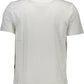 White Cotton Men T-Shirt