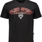 Black Cotton Men T-Shirt