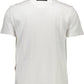 White Cotton Men T-Shirt