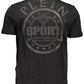 Black Cotton Men T-Shirt