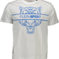 White Cotton Men T-Shirt