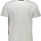 White Cotton Men T-Shirt