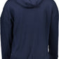 Blue Cotton Men Sweater