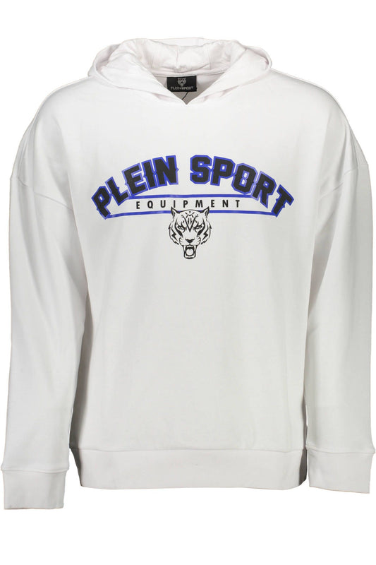 White Cotton Men Sweater