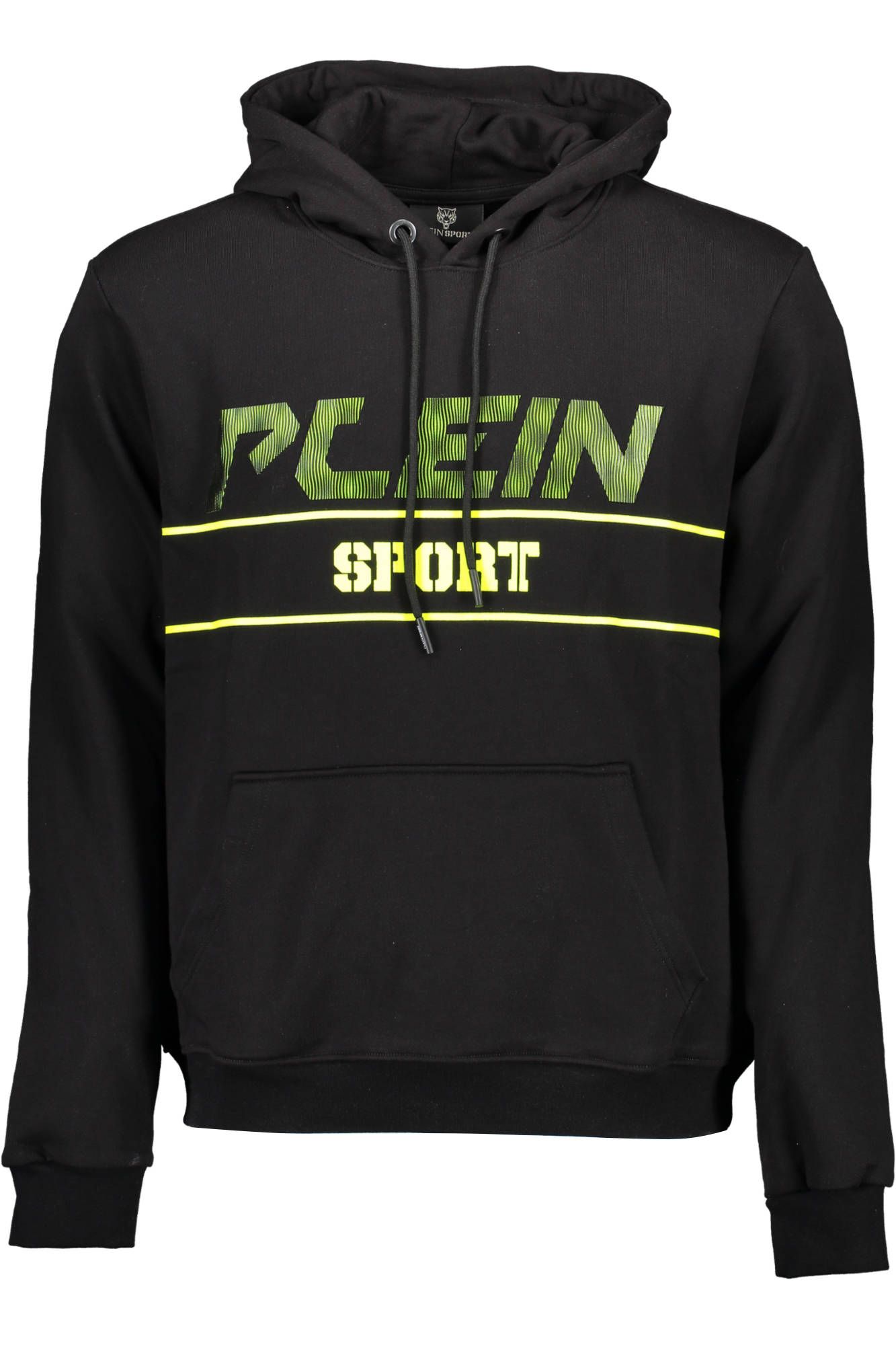 Black Cotton Men Sweater