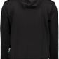 Black Cotton Men Sweater
