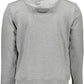 Gray Cotton Men Sweater