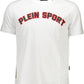 White Cotton Men T-Shirt