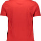 Red Cotton Men T-Shirt