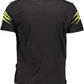 Black Cotton Men T-Shirt