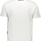 White Cotton Men T-Shirt