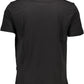 Black Cotton Men T-Shirt