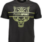 Black Cotton Men T-Shirt