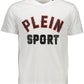 White Cotton Men T-Shirt