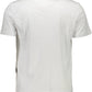 White Cotton Men T-Shirt
