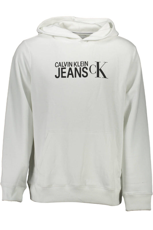 White Organic Cotton Men Sweater