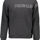 Black Cotton Men Sweater