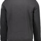 Black Cotton Men Sweater