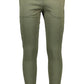 Green Cotton Men Sports Trouser
