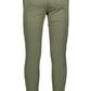 Green Cotton Men Sports Trouser