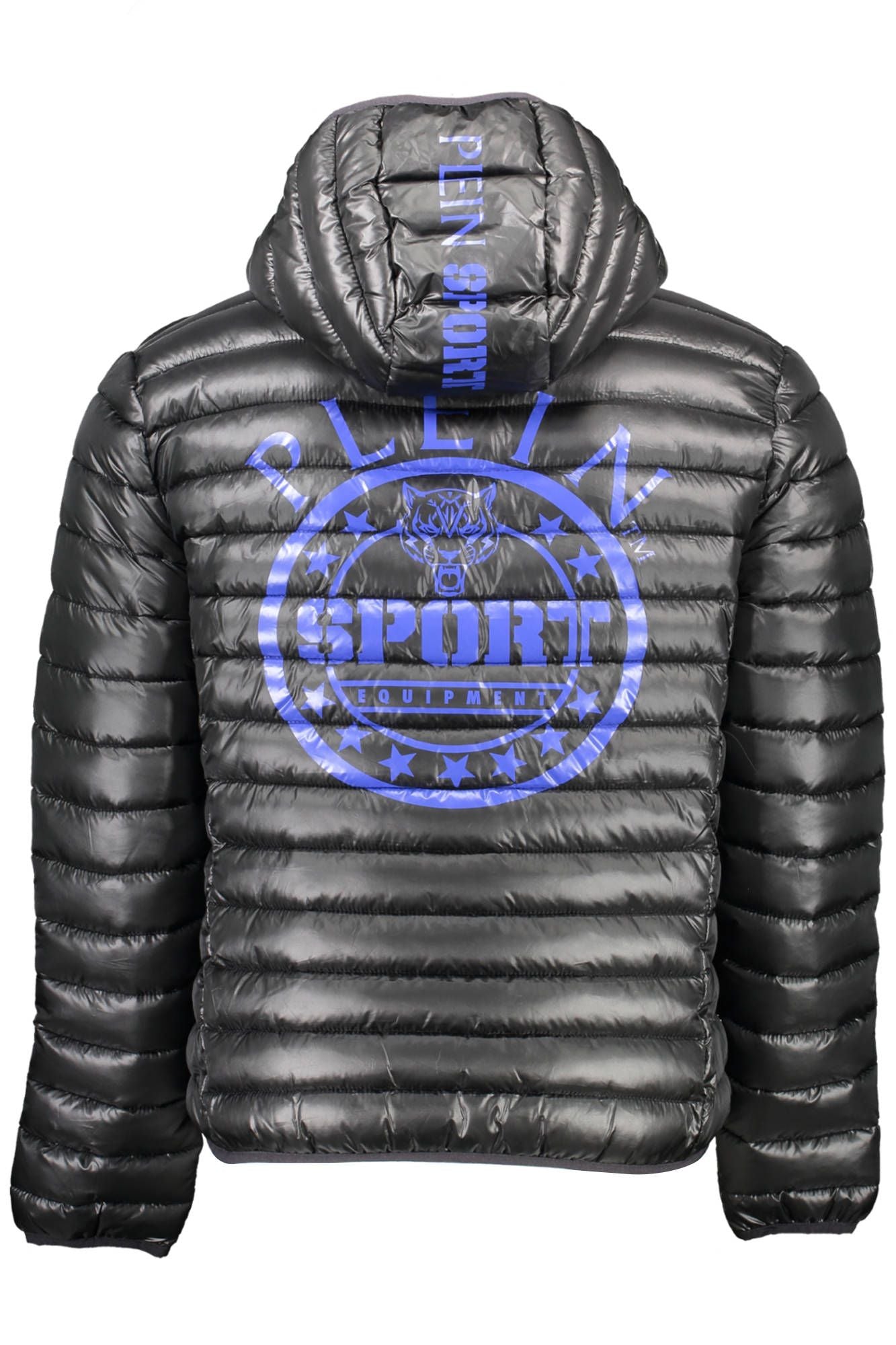 Black Polyester Mens Jacket