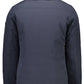 Blue Polyester Men Jacket