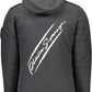 Black Polyester Men Jacket