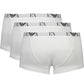 White Cotton Men Trunk